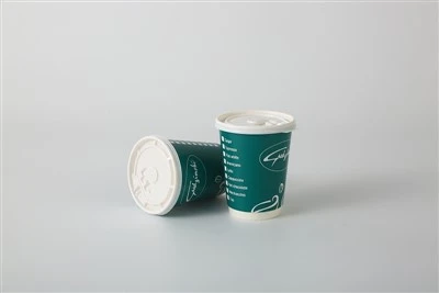 Can I serve cold drinks in double paper cups? Will it condense?