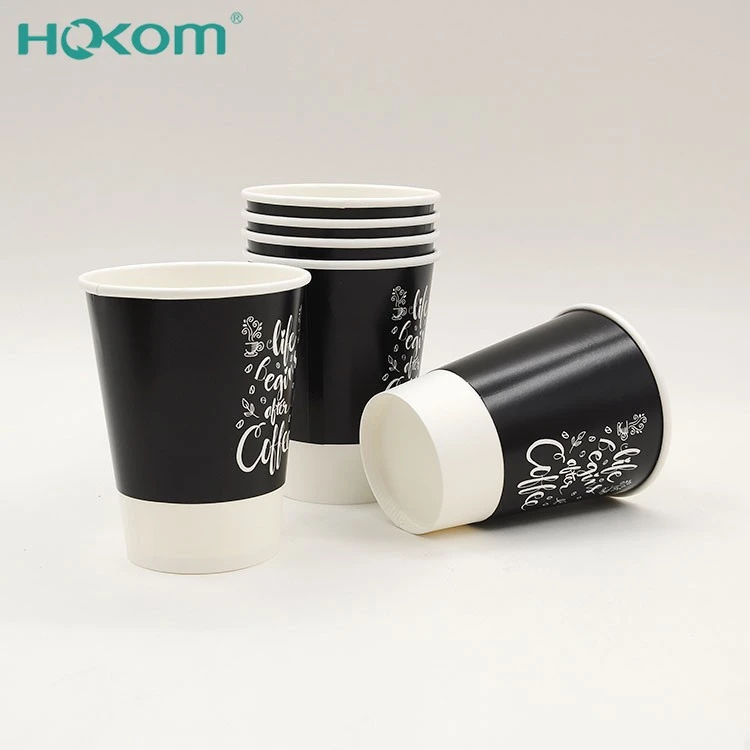 12oz Disposable Coffee Cups Double Wall Paper Cups