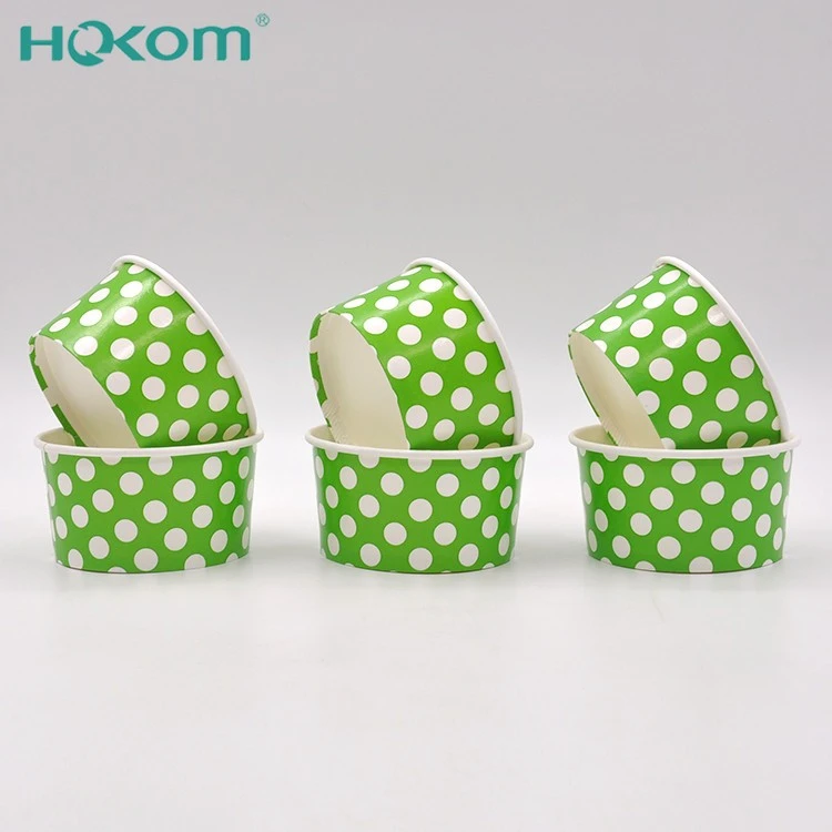 Custom Printed Paper Ice Cream Cups