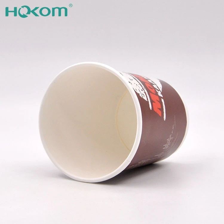 Eco Friendly Disposable Takeaway Drinking Double Wall Hot Coffee Kraft Paper Cup factory