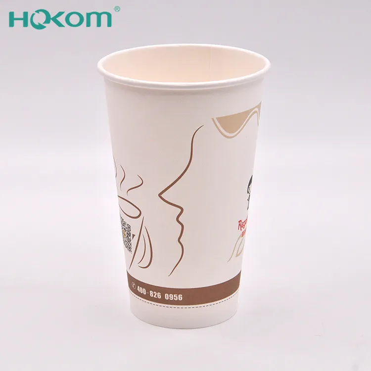 Factory Price 8oz Eco-Friendly Disposable Single Wall PE Coated Paper Cup For Parties