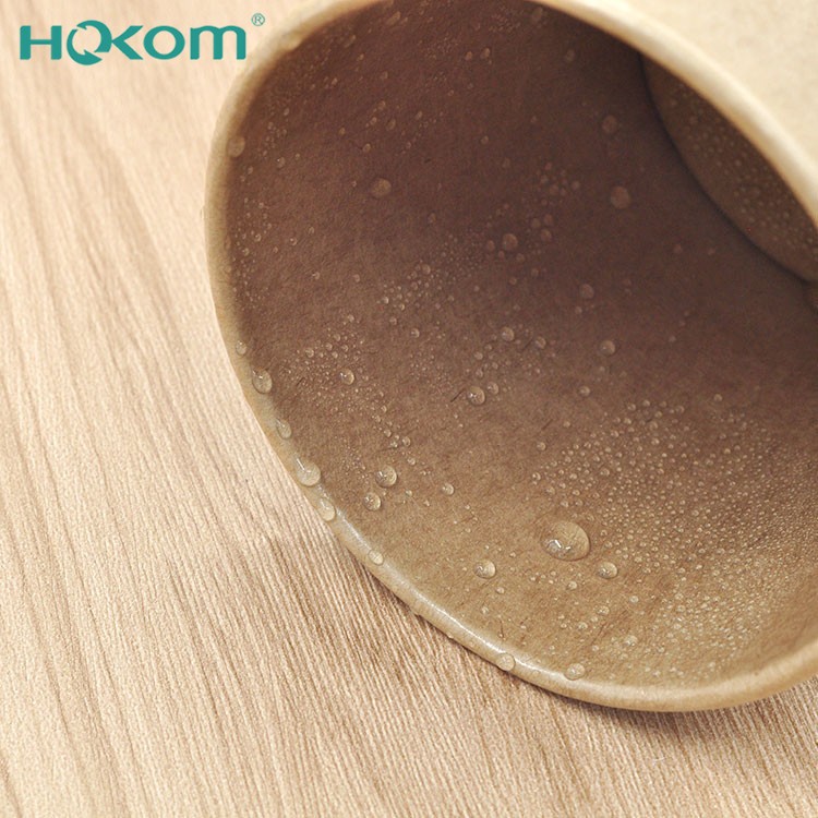 Hongkang Factory New Product Kraft Paper Soup Cups 2025 Porridge Packaging Noodle Soup Bowls Container High Quality Cheap Price For Sale