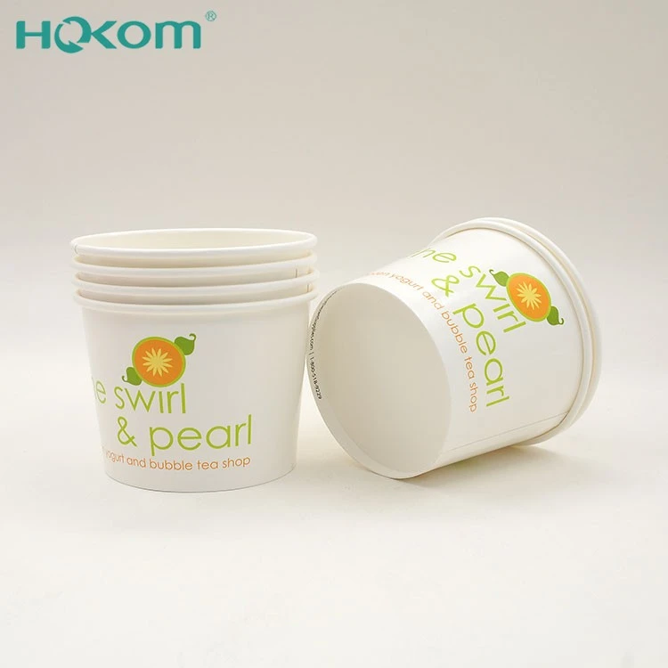 Ice Cream Cup With Lid