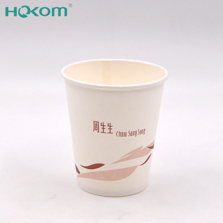 Packaging & Printing Paper Packaging Paper Cups Custom Print 16 Oz 12oz 8oz Biodegradable PLA Lined Disposable Coffee Paper Cup For Hot Drink