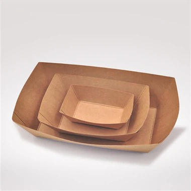 Food Grade Kraft Paper Tray