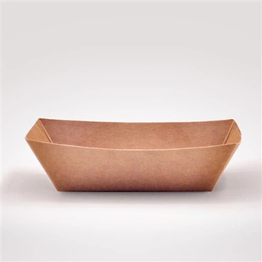 Brown Food Trays