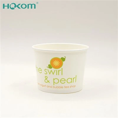 Ice Cream Cup With Lid
