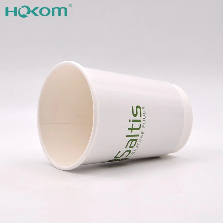 Wholesale Factory Customized Cold Hot Beverage Paper Cup Printed Paper Double Wall Disposable Coffee Cups suppliers